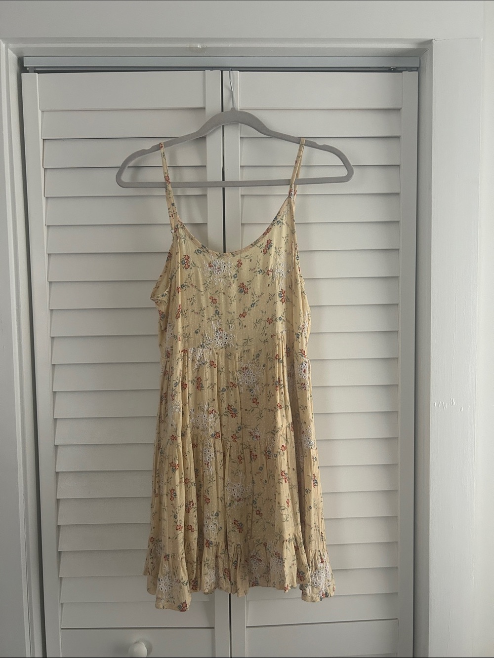 Yellow Floral Sundress